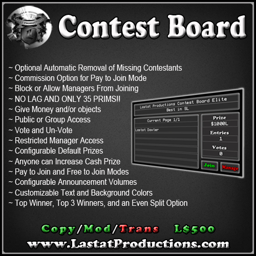 Contest Board