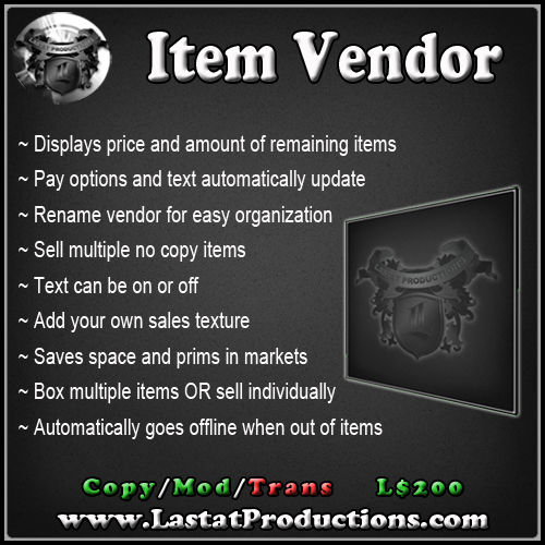 Item Vendor