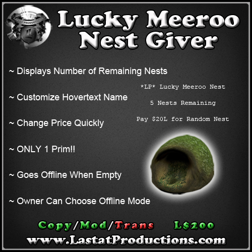 Lucky Meeroo Nest Giver
