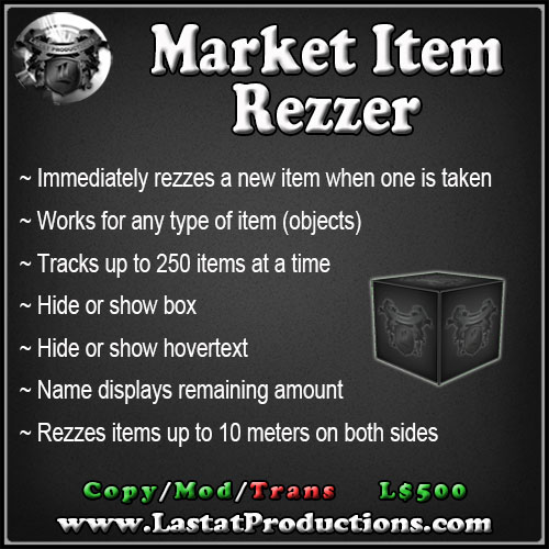 Market Item Rezzer