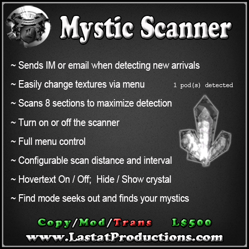 Mystic Pod Scanner