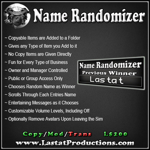 Name Randomizer