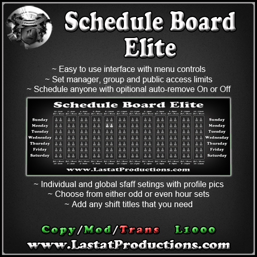 Schedule Board Elite